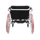 Rear Centered View Of The Karman XO-55 Horizon Standing Wheelchair In The Seated Position