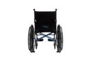 Rear Centered View Of The Strongback ErgoSteel Wheelchair