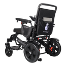 Rear Left Side View Of The ComfyGo Majestic 440 HD Remote Controlled Heavy Duty Electric Wheelchair
