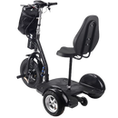 Rear Left Side View Of The MotoTec Electric Trike 48v 1000w Lithium