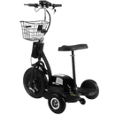 Rear Left Side View Of The MotoTec Electric Trike 48v 500w