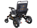 Rear Left View Of The Bangeran Mammoth Electric Wheelchair Shown With Black Color
