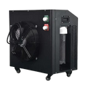 Rear Right Side View Of The Dynamic Cuboid Cold Plunge Tub Chiller
