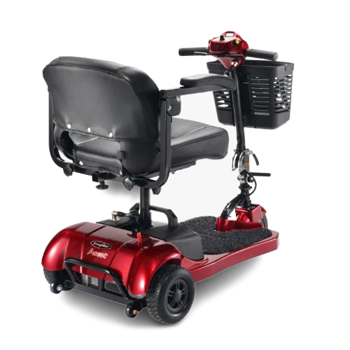 Rear Right Side View Of The FreeRiderUSA Ascot 3 Mobility Scooter