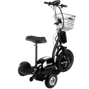 Rear Right Side View Of The MotoTec Electric Trike 48v 500w