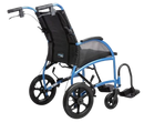 Rear Right Side View Of The Strongback 12 +AB Lightweight Transport Chair