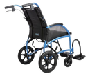 Rear Right Side View Of The Strongback Excursion 12S +AB Lightweight Transport Chair