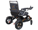 Rear Right View Of The Bangeran Mammoth Electric Wheelchair Shown With Black Color