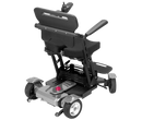 Rear View Of The Bangeran Titan Electric Wheelchair Shown In Gray Color 