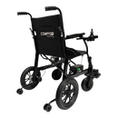Rear View Of The ComfyGo X-Lite Electric Wheelchair Right Side