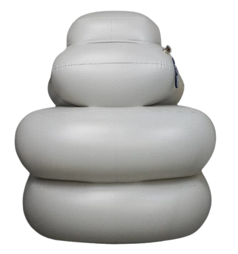 Rear View Of The HelpUp Patient Lift Shown In The Inflated Position