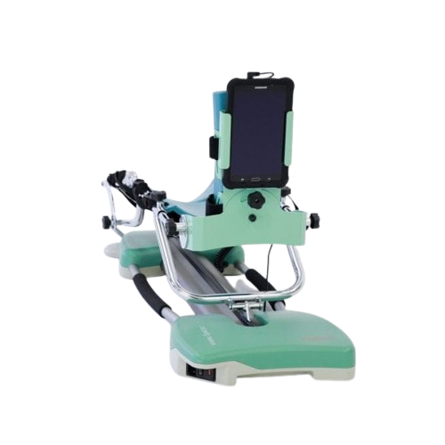 Rear View Of The Kinetec Spectra Kompanion Knee CPM Machine With Tablet