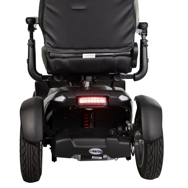 Rear View Of The Merits Silverado Extreme Mobility Scooter