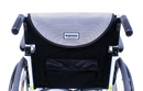 Rear View Of The Storage Pouch Karman S-Ergo 115 Wheelchair Shown With White Frame