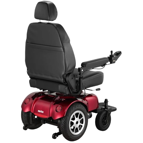 Right Rear View Of The Merits Gemini Heavy Duty Power Chair