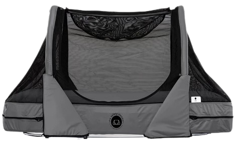 Right Side View Of The Abram's Nation Safety Sleeper 200 Model Shown In 
Heather Grey Color
