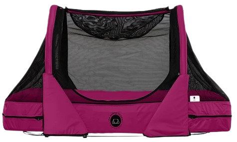 Right Side View Of The Abram's Nation Safety Sleeper 200 Model Shown In Hot Pink Color