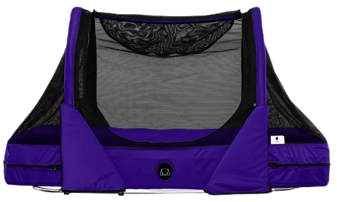 Right Side View Of The Abram's Nation Safety Sleeper 200 Model Shown In Royal Purple Color