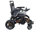 Right Side View Of The Bangeran Mammoth Electric Wheelchair Shown With Black Color