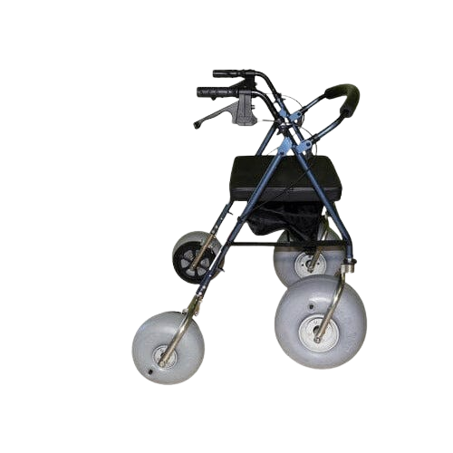Right Side View Of The Debug Mobility All-Terrain Beach Rollator