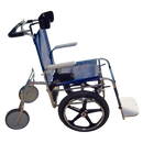 Right Side View Of The Debug Mobility Aquatic Submersible Wheelchair With Three Piece Headrest Assembly