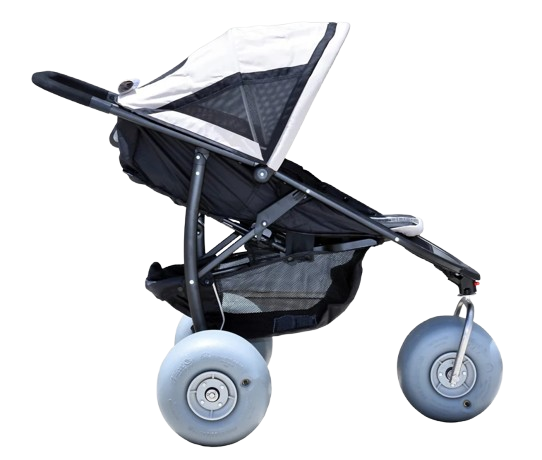 Right Side View Of The Debug Mobility Baby Bug Beach Stroller