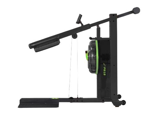 Right Side View Of The Dynamic Fluid Fitness P918 Squat Press Machine