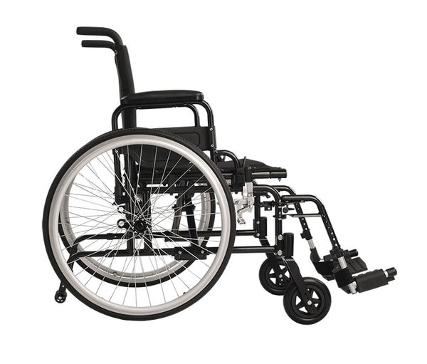 Right Side View Of The Dynarex DynaRide S5 Ultra Lite Wheelchair