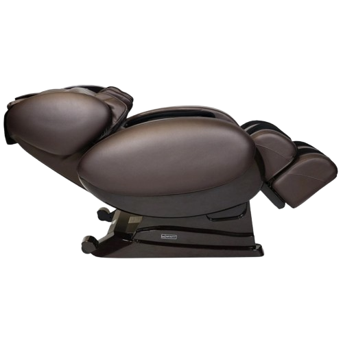 Right Side View Of The Infinity IT-8500 Plus Massage Chair Shown In Brown Color In The Zero Gravity Recline Position