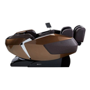 Right Side View Of The Infinity Imperial Syner-D Massage Chair Shown In Dark Brown/Dark Brown Color In The Zero Gravity Recline Position