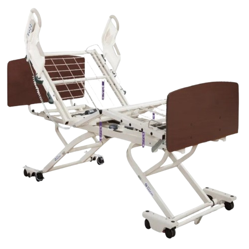 Right Side View Of The Joerns EasyCare Hi-Low Adjustable Homecare Bed