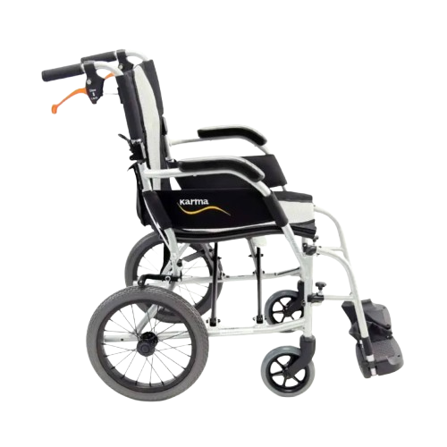 Right Side View Of The Karman Ergo Flight Transport Wheelchair