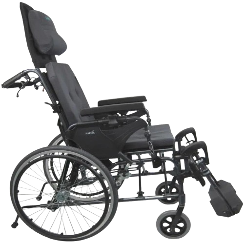 Right Side View Of The Karman MVP-502 Reclining Wheelchair