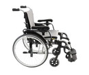 Right Side View Of The Karman S-Ergo 305 Wheelchair Shown With Pearl Silver Frame