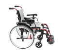 Right Side View Of The Karman S-Ergo 305 Wheelchair Shown With Rose Red Frame
