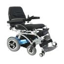 Right Side View Of The Karman XO-202 Power Standing Wheelchair In The Seated Position