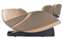Right Side View Of The Kyota Kansha M878 Massage Chair In Gold And Tan Color In The Zero Gravity Position