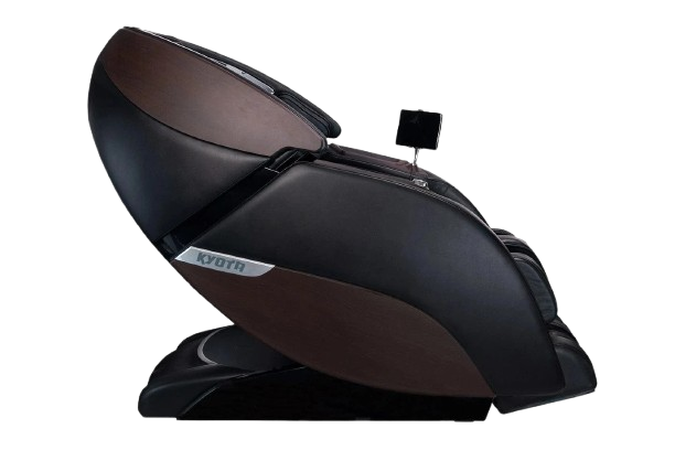 Right Side View Of The Kyota Nokori M980 Massage Chair Shown In The Upright Position