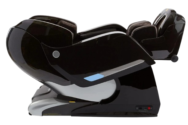 Right Side View Of The Kyota Yosei M868 Massage Chair In Brown Color Shown In The Zero Gravity Position
