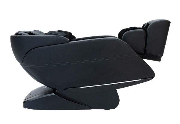 Right Side View Of The Kyota Yugana M780 4D Massage Chair In Black Color Shown In The Zero Gravity Reclined Position
