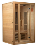 Right Side View Of The Maxxus Seattle 2-Person Near Zero EMF FAR Infrared Indoor Sauna | MX-J206-01-ZF