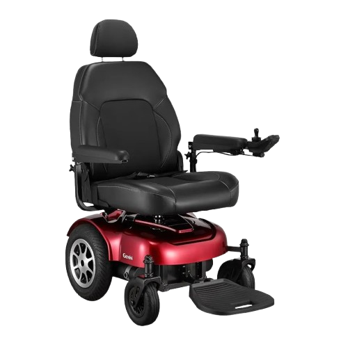 Right Side View Of The Merits Gemini Heavy Duty Power Chair