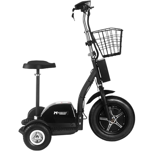 Right Side View Of The MotoTec Electric Trike 48v 500w
