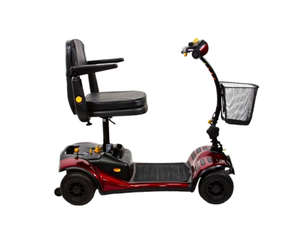 Right View Of The Shoprider Dasher 4 Mobility Scooter