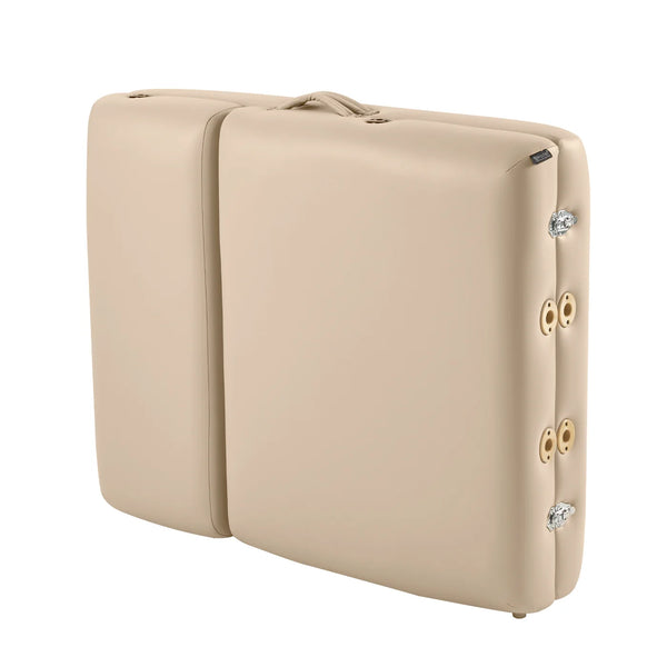 Master Massage Equipment 30" DEL RAY™ SALON Portable Massage Table Package with Therma-Top® - Adjustable Heating System! (Sand Color)