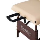 Master Massage Equipment 30" DEL RAY™ SALON Portable Massage Table Package with Therma-Top® - Adjustable Heating System! (Sand Color)