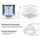 Maya Bath Platinum Superior Steam Shower