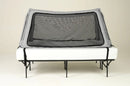 Safe Place Bedding Model 100 Travel Bed Front View Gray Colored Cover
