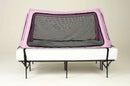 Safe Place Bedding Model 100 Travel Bed Front View Pink Colored Cover