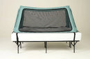 Safe Place Bedding Model 100 Travel Bed Front View Turquoise Colored Cover